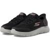 Skechers Men’s Go Walk Flex-New World Sneaker(Black/Orange)