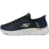 Skechers Men’s Go Walk Flex-New World Sneaker(Navy/Lime)