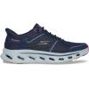 Skechers Men’s Go Walk Glide Step 2.0 Zalor Hands Free Slip-ins Sneaker(Navy/Red)