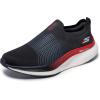 Skechers Men’s Go Walk Max Walker Constantine Sneaker(Black/Red)