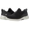 Skechers Men’s Gowalk 6-Stretch Fit Slip-on Athletic Performance Walking Shoe(Black/Grey)