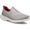 Skechers Men’s Gowalk 6-Stretch Fit Slip-on Athletic Performance Walking Shoe(Grey/Red)