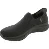 Skechers Men’s Hands Free Slip-ins D’lux Walker Sr Joden Walking Shoes(Black)