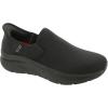 Skechers Men’s Hands Free Slip-ins D’lux Walker Sr Joden Walking Shoes(Black)