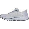 Skechers Men’s Hands Free Slip-ins Go Run Consistent 2.0 Empower Sneaker(Light Grey)