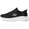Skechers Men’s Hands Free Slip-ins Go Walk Now-Payton Sneaker(Black/White)