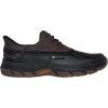 Skechers Men’s Jdw Respected Tanzier Rain Shoe(Black/Brown)