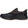 Skechers Men’s Jdw Respected Tanzier Rain Shoe(Black/Brown)