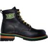 Skechers Men’s John Deere: Cascades Leather Lace-up Work Boots(Black)