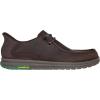 Skechers Men’s John Deere Leather Moc Toe Bungee Hands Free Slip-ins Oxford(Coc)