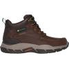 Skechers Men’s John Deere: Respected-Landin Waterproof Mid Top Leather Lace Up Boots(Dark Brown)