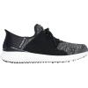 Skechers Men’s Max 2 Rover Relaxed Fit Slip-in Golf Shoe Sneaker(Black/White)