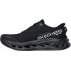 Skechers Men’s Max Cushioning Glide Step Advert Hands Free Slip-ins Sneaker(Black/Black)