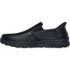 Skechers Men’s Nampa Broxtin Hands Free Slip-ins Sr Food Service Shoe(Black)
