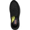 Skechers Men’s Neville-Rovelo Slip-in Sneaker(Black)
