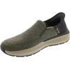 Skechers Men’s Neville-Rovelo Slip-in Sneaker(Grey)