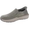 Skechers Men’s Neville-Rovelo Slip-in Sneaker(Taupe)