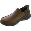Skechers Men’s Parson Oswin Slip-in Loafers(Brown)