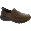 Skechers Men’s Parson Oswin Slip-in Loafers(Brown)