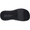 Skechers Men’s Parson Sd-Gino Thong Sandal with Frayed Edges(Black)