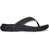 Skechers Men’s Parson Sd-Gino Thong Sandal with Frayed Edges(Black)
