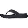 Skechers Men’s Parson Sd-Gino Thong Sandal with Frayed Edges(Black)