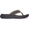 Skechers Men’s Parson Sd-Gino Thong Sandal with Frayed Edges(Choc)