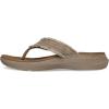 Skechers Men’s Parson Sd-Gino Thong Sandal with Frayed Edges(Khk)