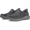 Skechers Men’s Parson-Dewitt Twin Gore Moc Toe Slip-In Sneakers(Grey)