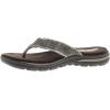Skechers Men’s Relaxed Fit Supreme Bosnia Sandal(Chocolate)