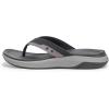Skechers Men’s Silva-Falco Thong Sandal(Black)