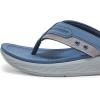 Skechers Men’s Silva-Falco Thong Sandal(Nvy)