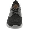 Skechers Men’s Slade-Breyer 210892 Knitted Mesh Bungee Lace W/Quarter Cage Slip On(Black/Grey)