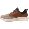 Skechers Men’s Slade-Breyer 210892 Knitted Mesh Bungee Lace W/Quarter Cage Slip On(Brown/Tan)