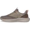 Skechers Men’s Slade-Breyer 210892 Knitted Mesh Bungee Lace W/Quarter Cage Slip On(Taupe)