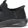 Skechers Men’s Slade-Caster Sneaker(Black/Black)