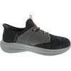 Skechers Men’s Slade-Caster Sneaker(Black/Grey)