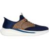 Skechers Men’s Slade-Caster Sneaker(Navy/Tan)
