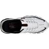 Skechers Men’s, Slip-ins: After Burn – Grill Captain Sneaker(White/Black/Red)