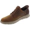 Skechers Men’s Slip-ins Garza-Gervin Casual Slip-on Shoes Moccasin(Dark Brown)