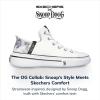 Skechers Men’s Snoop Dogg:Snoop One-Og Hands Free Slip-ins Sneaker(White/Black)