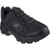 Skechers Men’s Stamina at Upper Stitch Sneaker(Black)