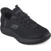 Skechers Men’s Summits Colsin Sr Hands Free Slip-Ins Work Shoe(Black)