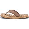 Skechers Men’s Tantric-Rafe Thong Sandal(Brn)