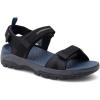 Skechers Men’s Tresmen-Garo Open Toe Water Sandal(Black Mesh Synthetic)