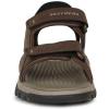 Skechers Men’s Tresmen-Reece Two Strap Open Toe Slip-ins Sandal(Choc)