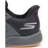 Skechers Men’s Viper Court Reload Hands Free Slip-ins Sneaker(Black/Charcoal)