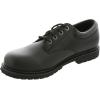 Skechers Men’s Work Cottonwood Cantix Leather Slip Resistant Shoe Food Service(Black)