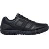 Skechers Men’s Work Elston 2.0 Sr Lace Up Food Service Shoe(Black)