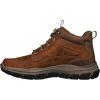 Skechers USA Men’s Respected-Boswell 204454 Mid Top Leather Moc Toe Lace Up(Cdb)
